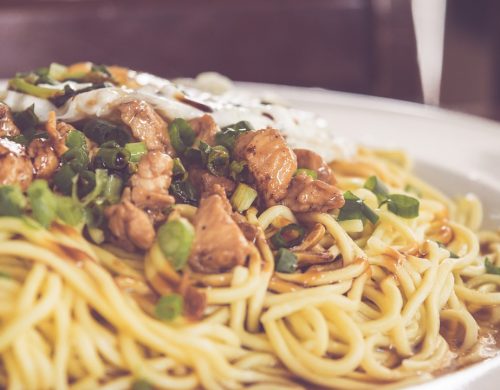 Food Bowl Noodles Asian Chinese